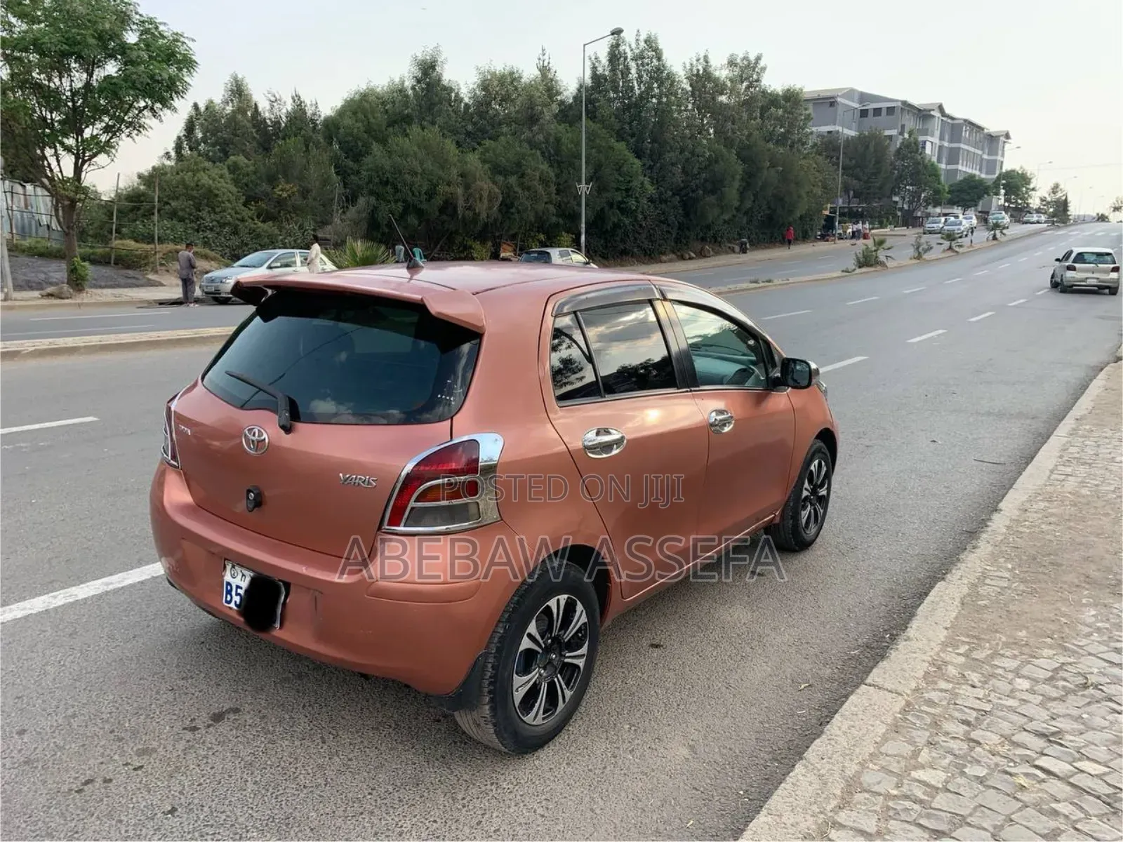 Toyota Yaris 2010 Brown
