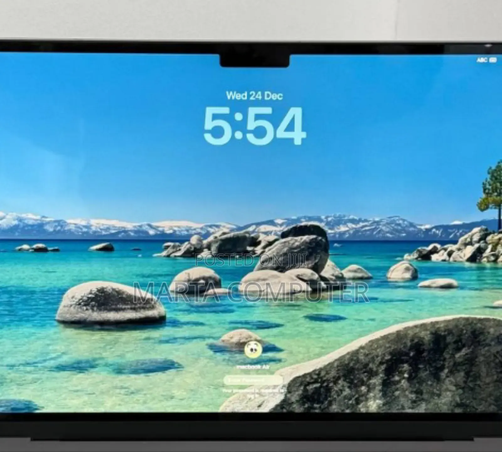 New Laptop Apple MacBook Air 2022 M2 8GB Apple M2 SSD 256GB