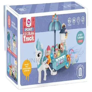 Pony Diy Ice Cream Truck Toy – Lights Music