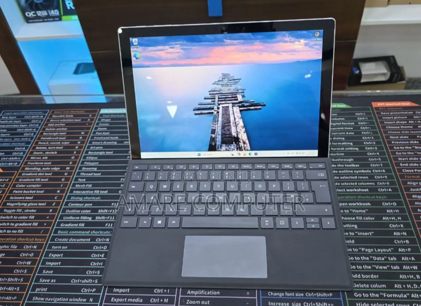 New Laptop Microsoft Surface Pro 7 8GB Intel Core I5 SSD 256GB