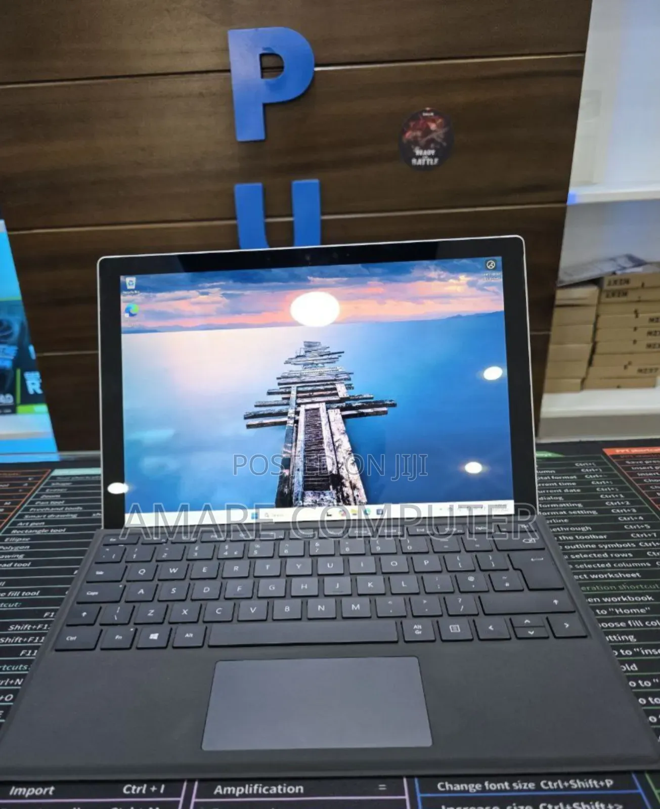 New Laptop Microsoft Surface Pro 7 8GB Intel Core I5 SSD 256GB