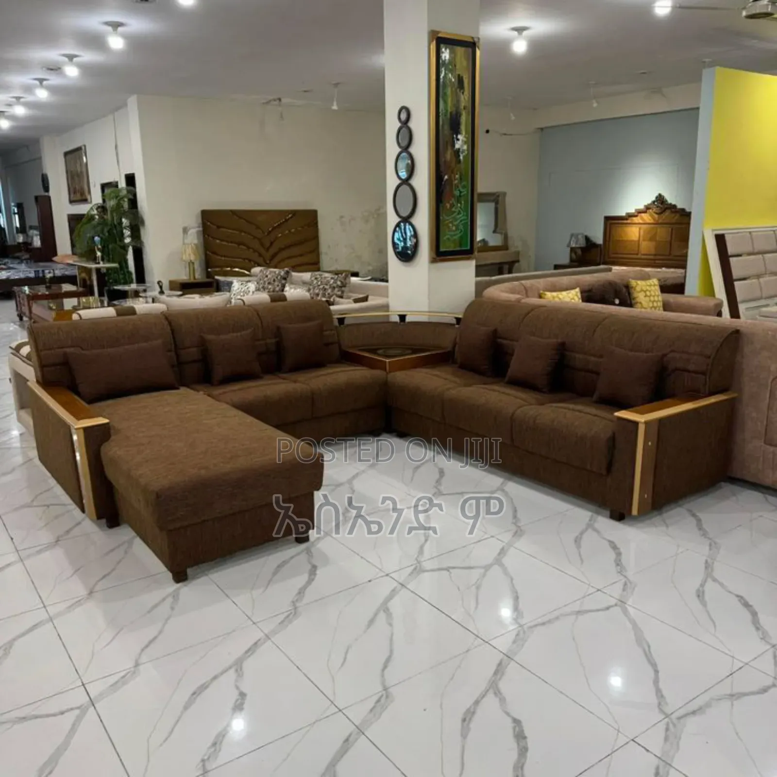 U Shaped Sofa Style #Code 17