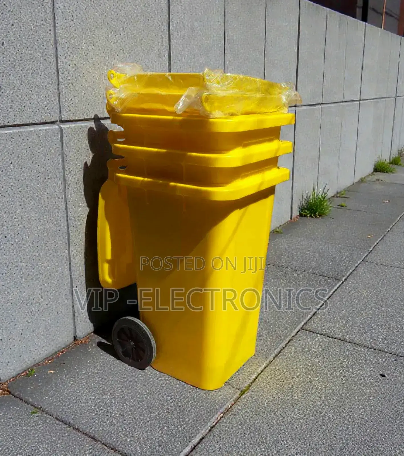Trash Box Bin(Garbage Can) 100 Liter የቆሻሻ ማጠራቀሚያ