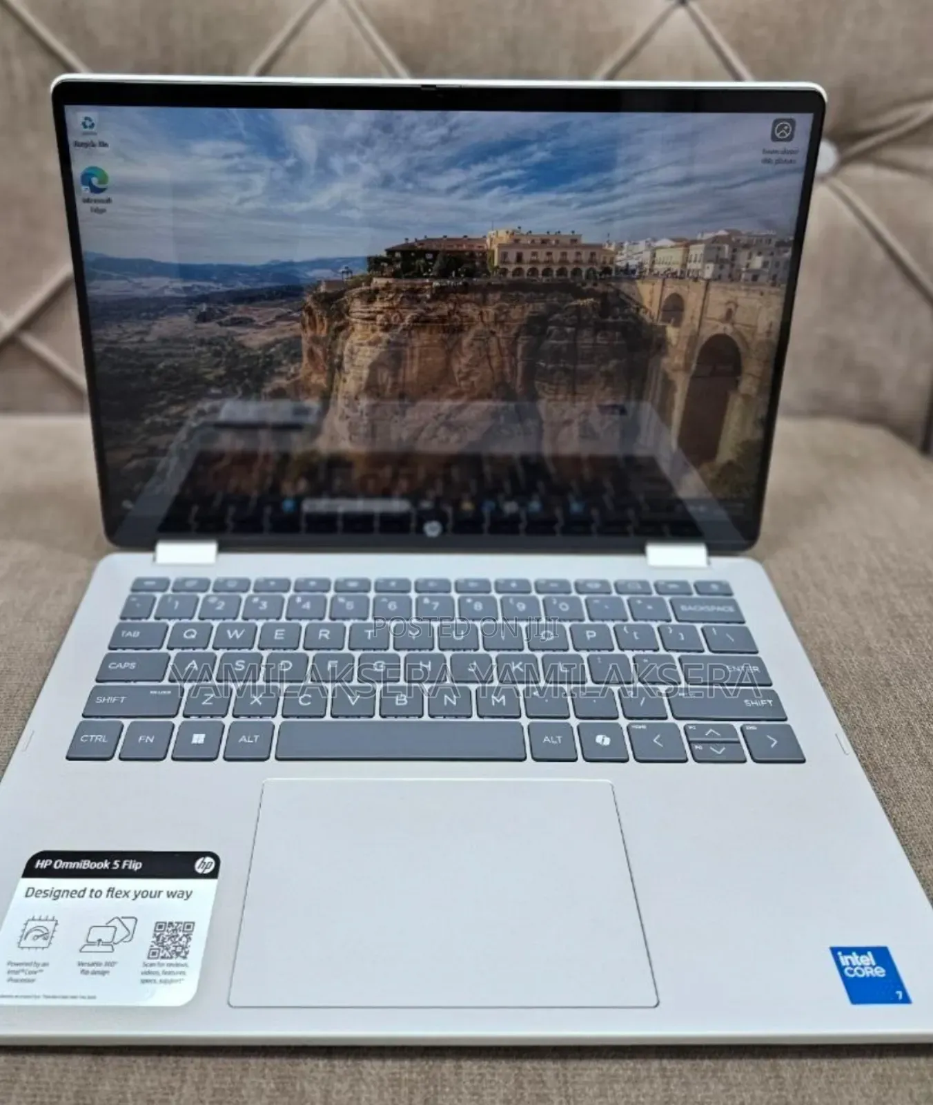 New Laptop HP OmniBook 5 Flip 16GB Intel Core 7 SSD 512GB