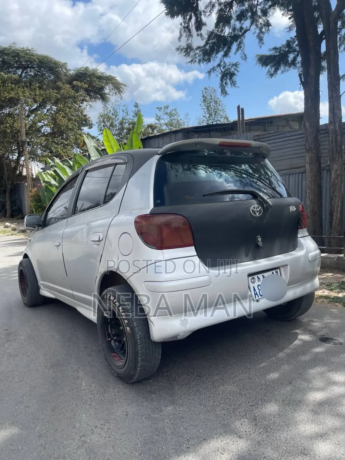 Toyota Vitz 1.0 FWD 5dr 2002 Silver