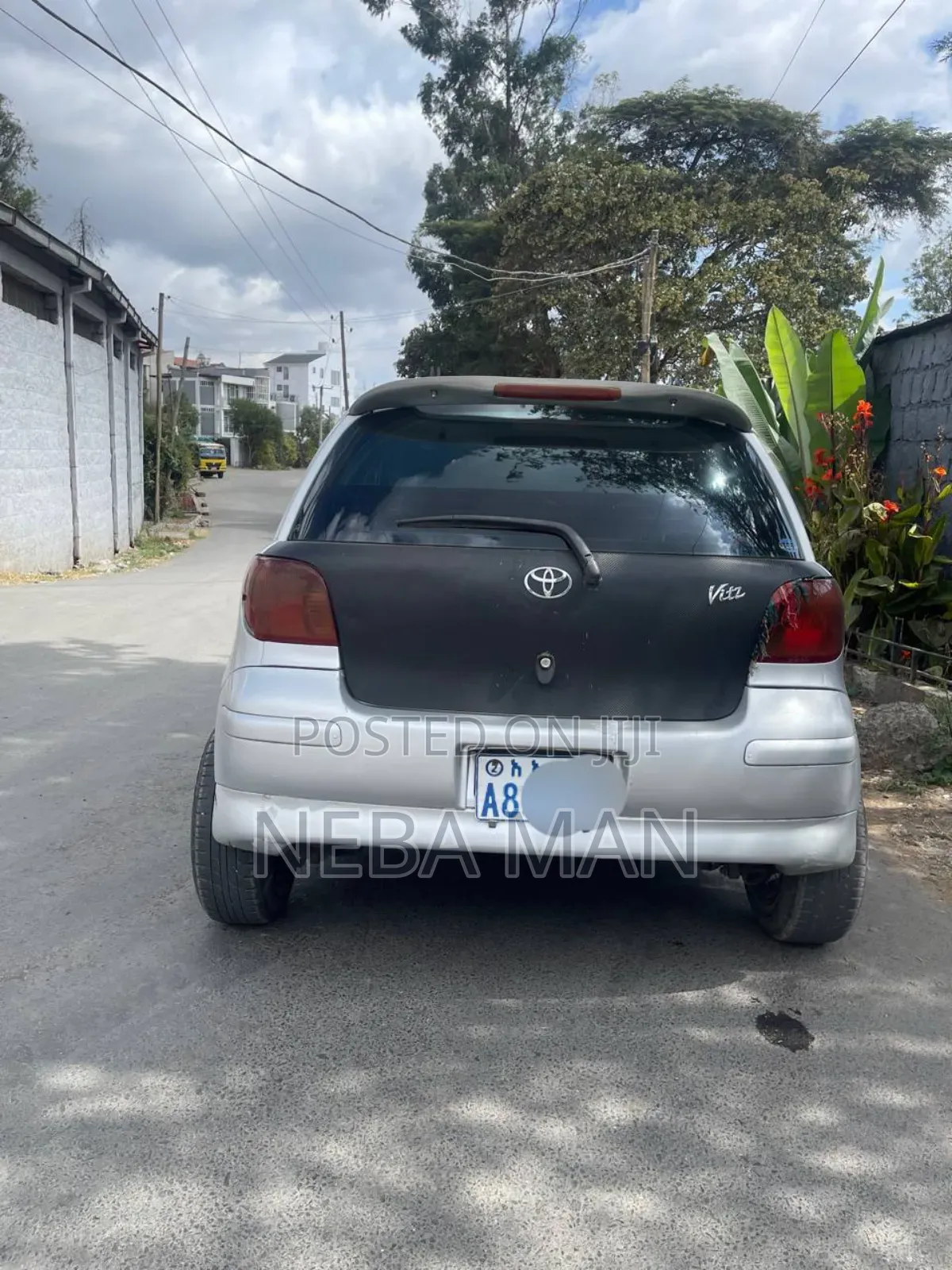 Toyota Vitz 1.0 FWD 5dr 2002 Silver