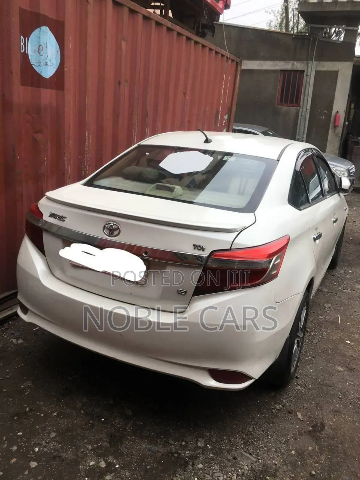 Toyota Yaris 2015 White