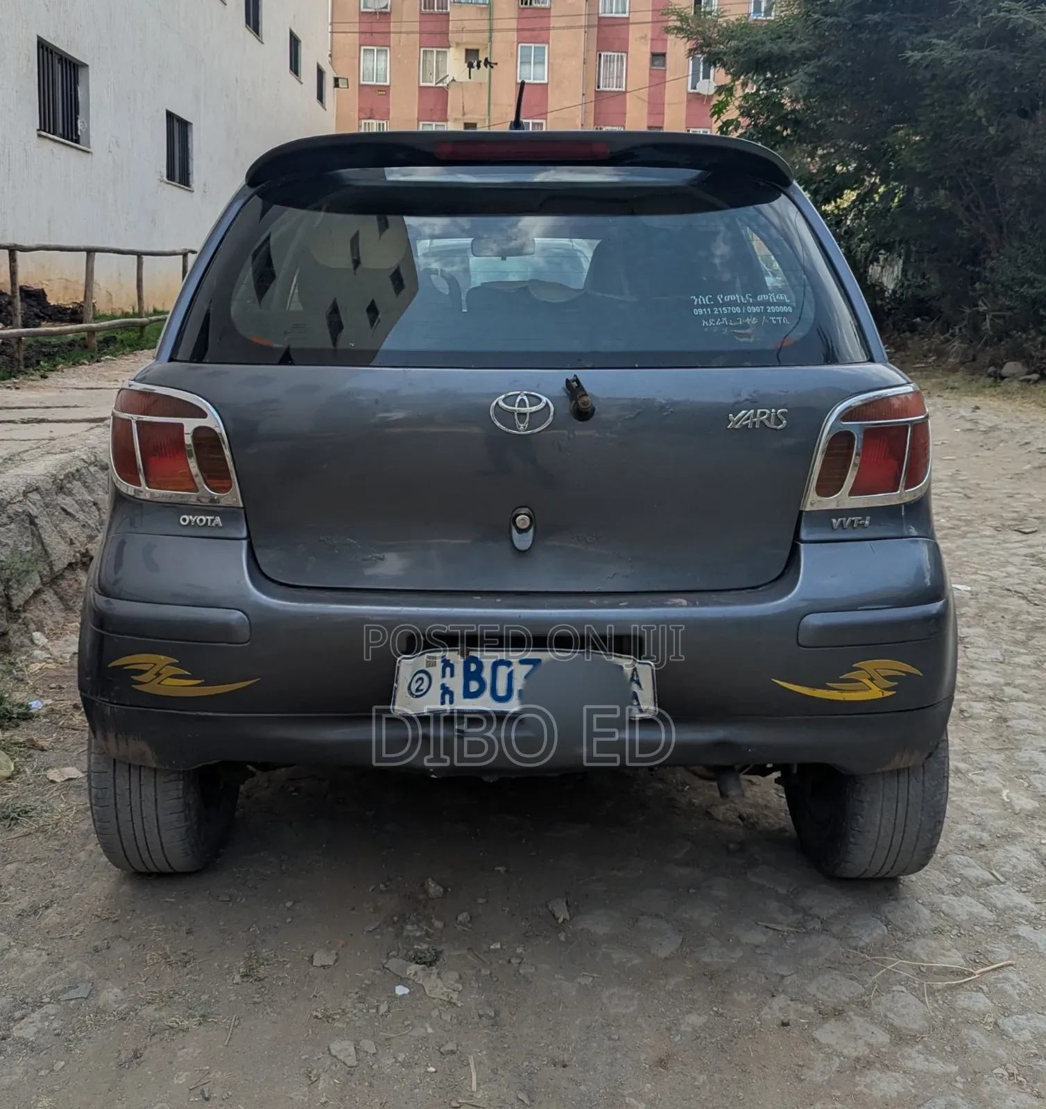 Toyota Yaris 1.0 Eco 2004 Gray