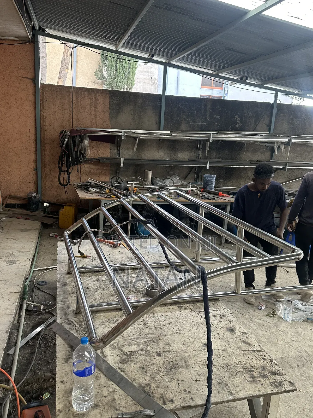 Stainless Steel ስጋ መስቀያ