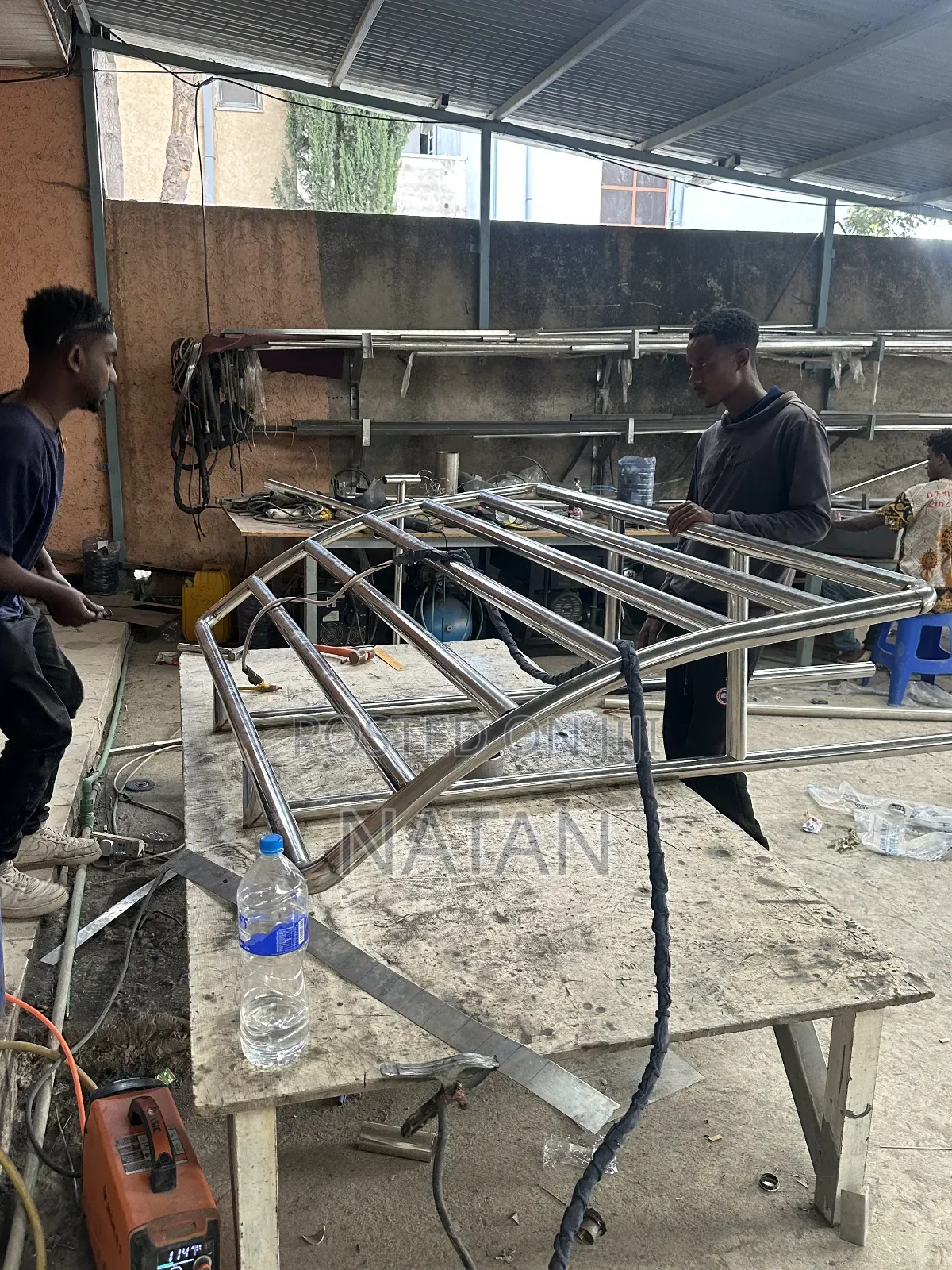 Stainless Steel ስጋ መስቀያ