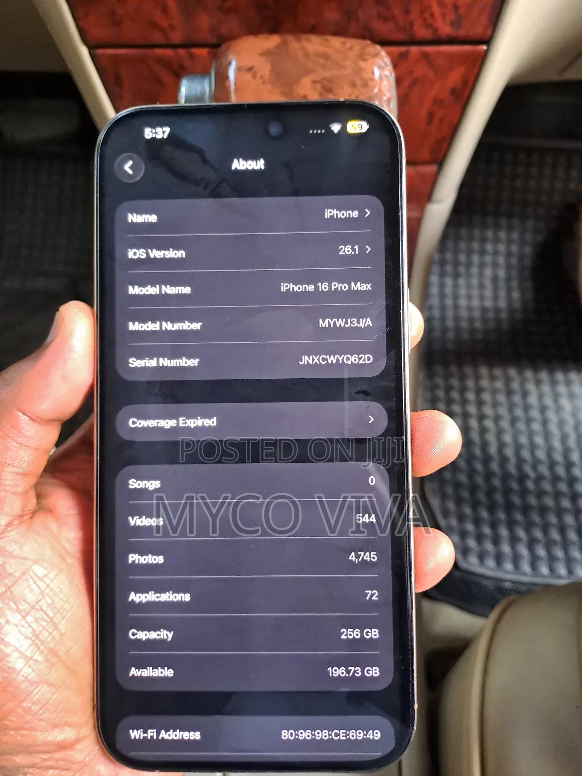 New Apple iPhone 16 Pro Max 256 GB Gold