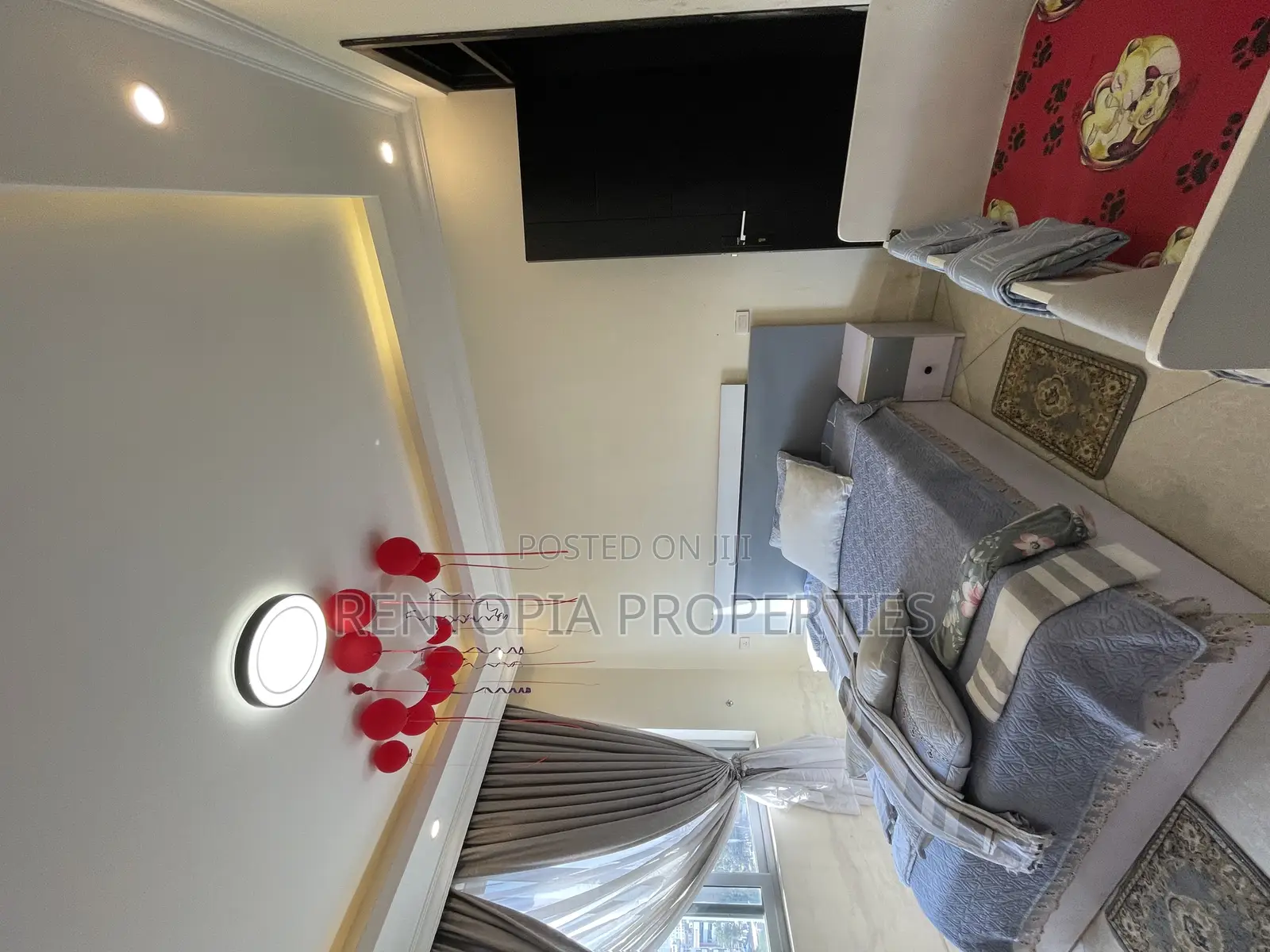 Furnished 4bdrm Apartment in Bole for rent