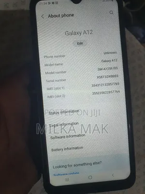 Samsung Galaxy A12 128 GB Black