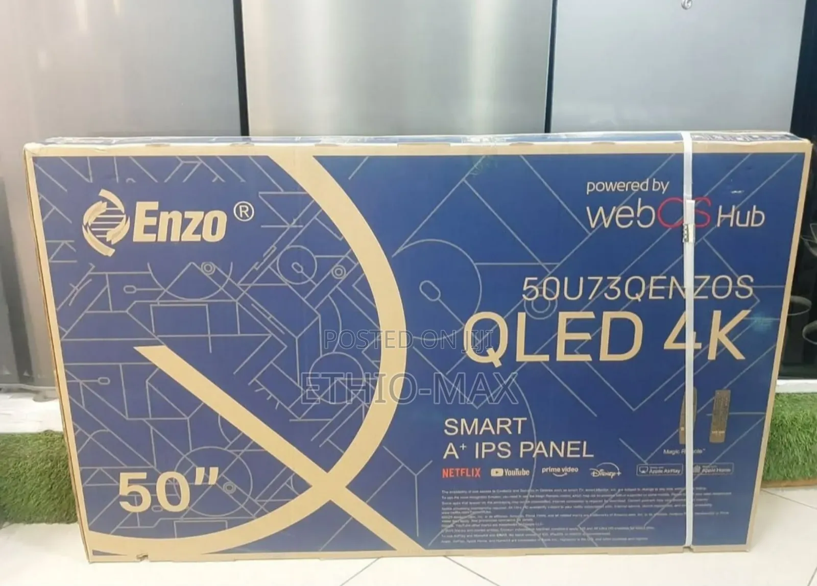 Enzo 50” Qled Tv – Frameless | Uhd | Smart Display