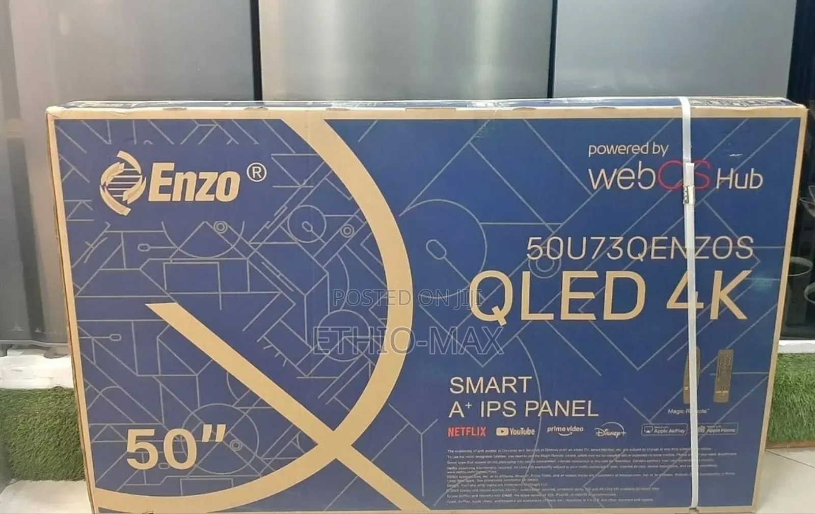 Enzo 50” Qled Tv – Frameless | Uhd | Smart Display