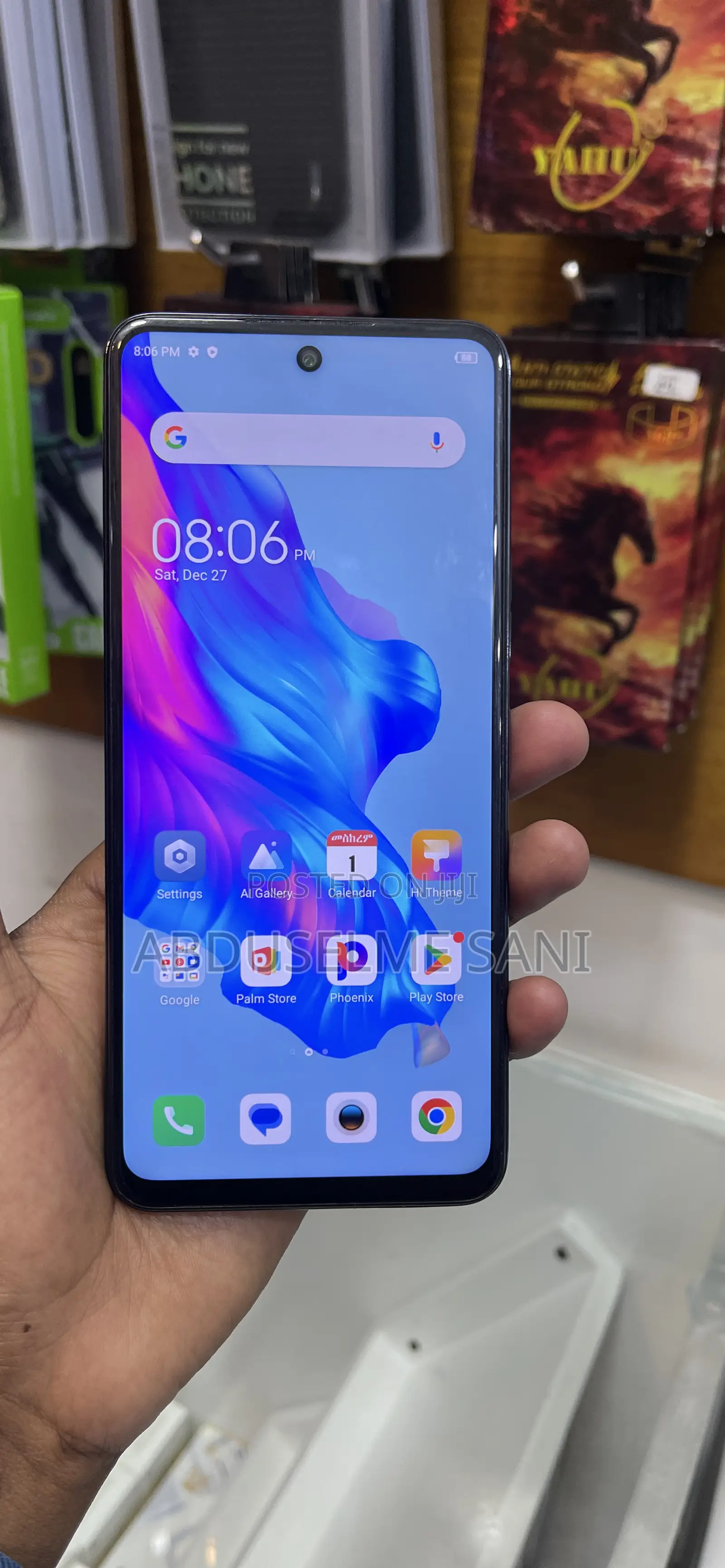 New Tecno Camon 18 P 128 GB Blue