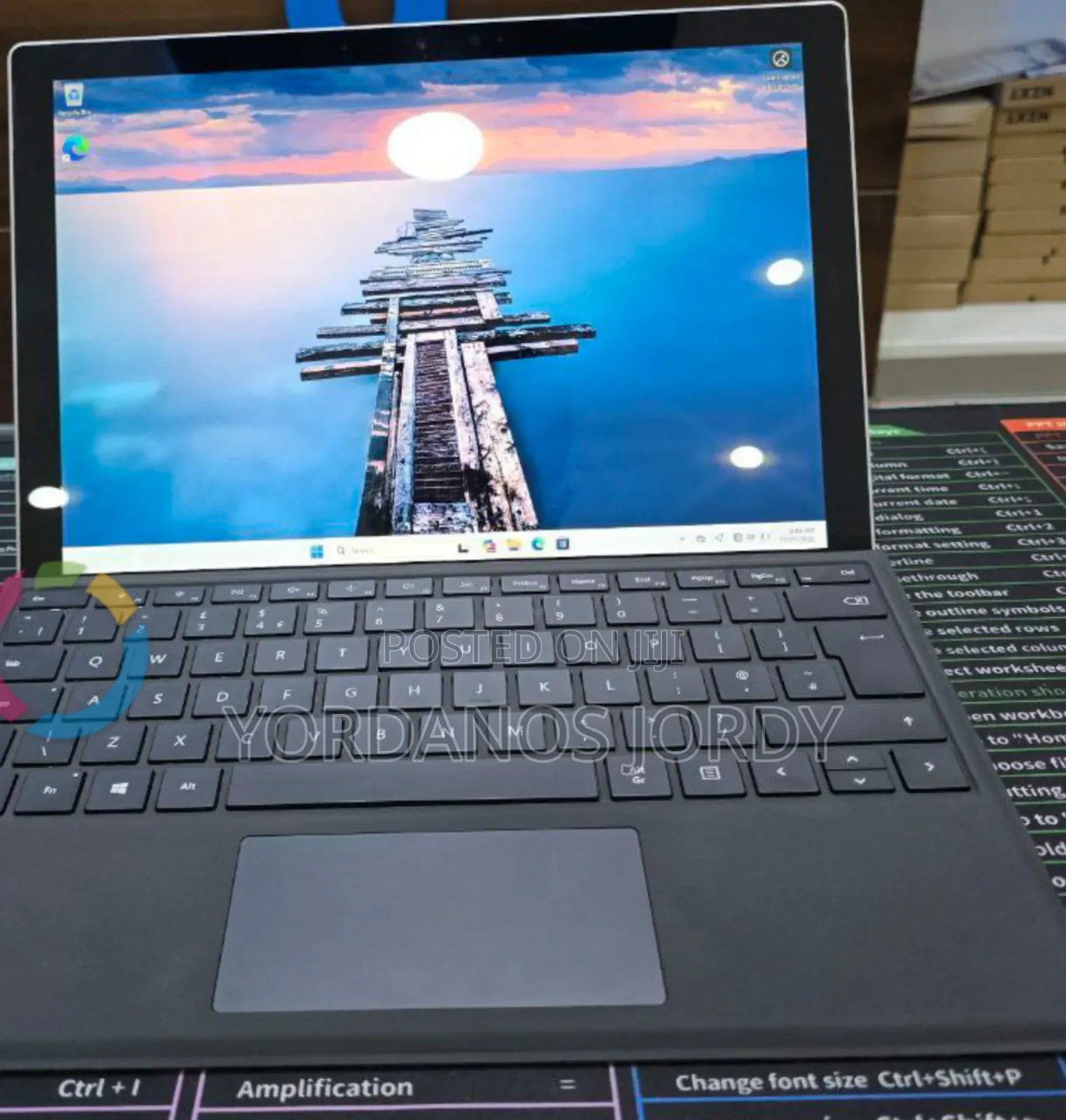 New Laptop Microsoft Surface Pro 7 8GB Intel Core I5 SSD 256GB