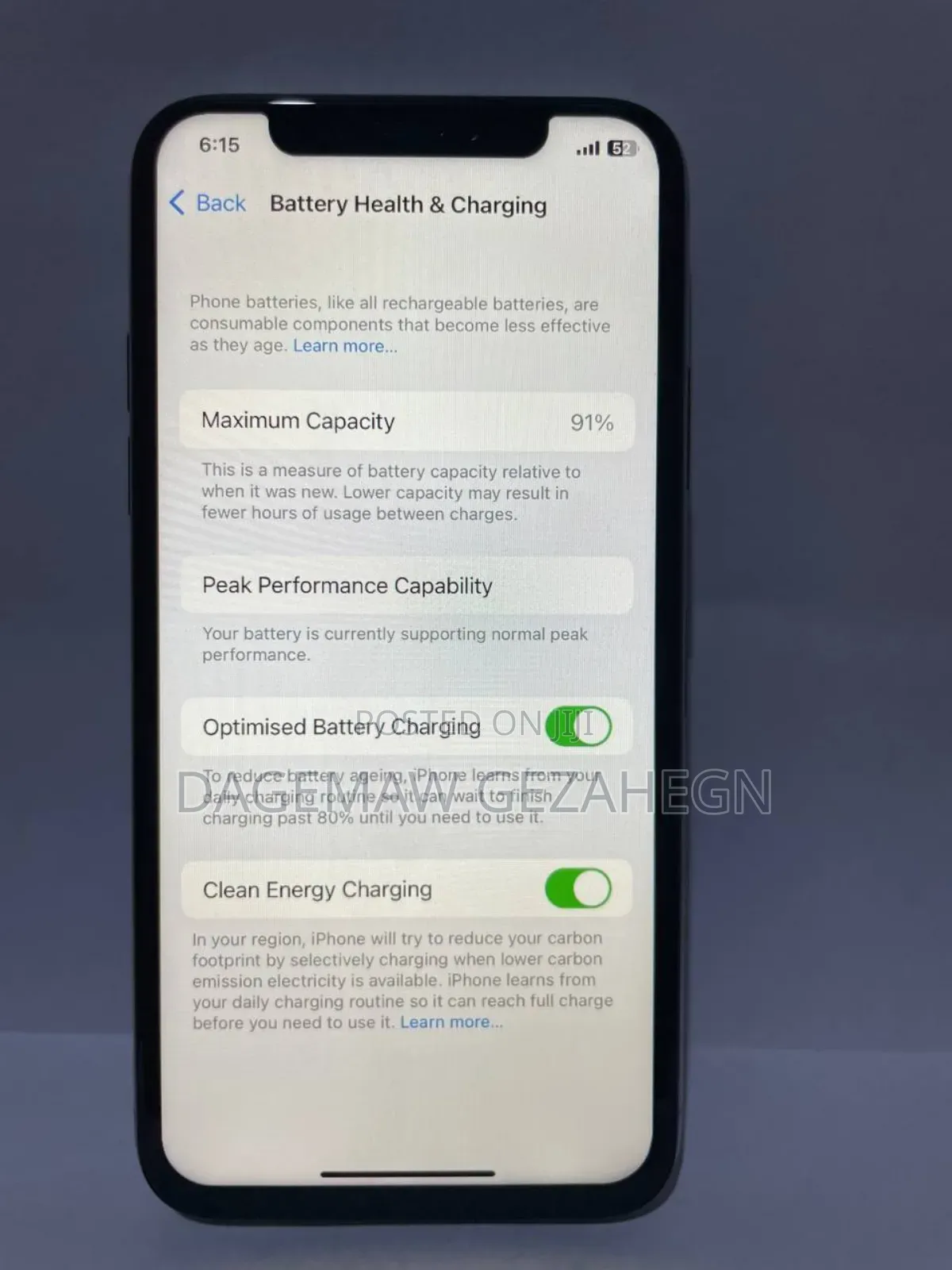 New Apple iPhone X 256 GB White