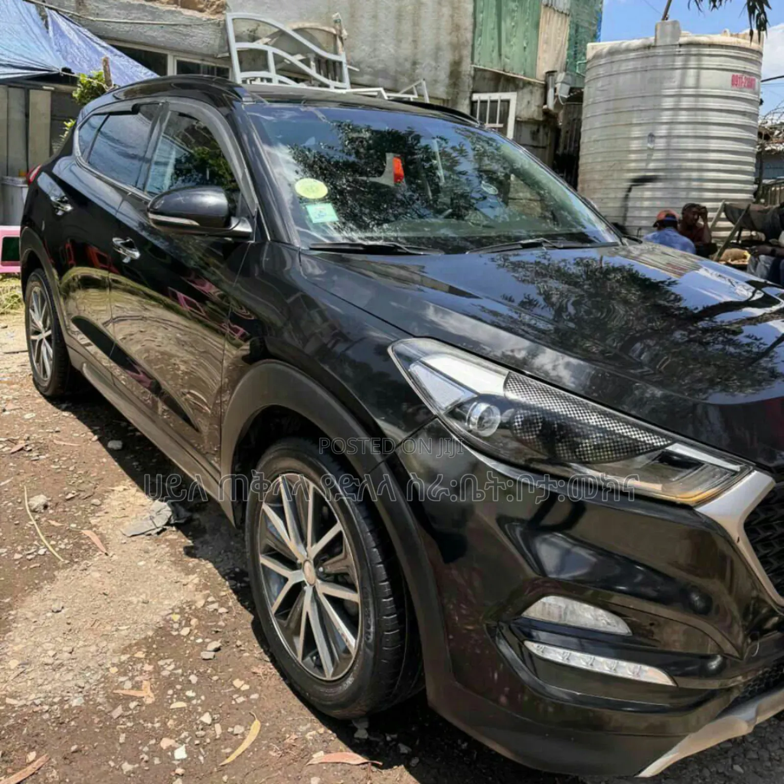 Hyundai Tucson 2017 Matt Black