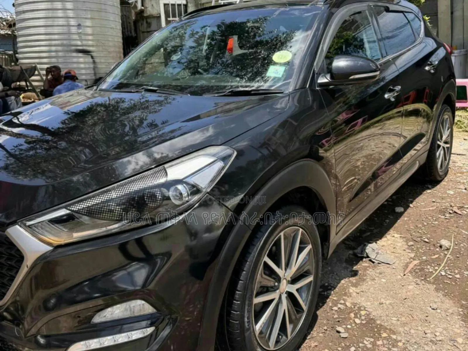 Hyundai Tucson 2017 Matt Black