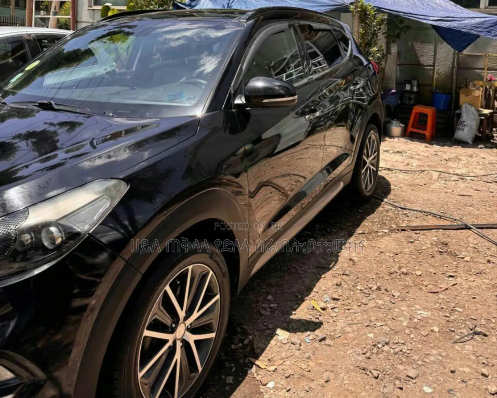 Hyundai Tucson 2017 Matt Black