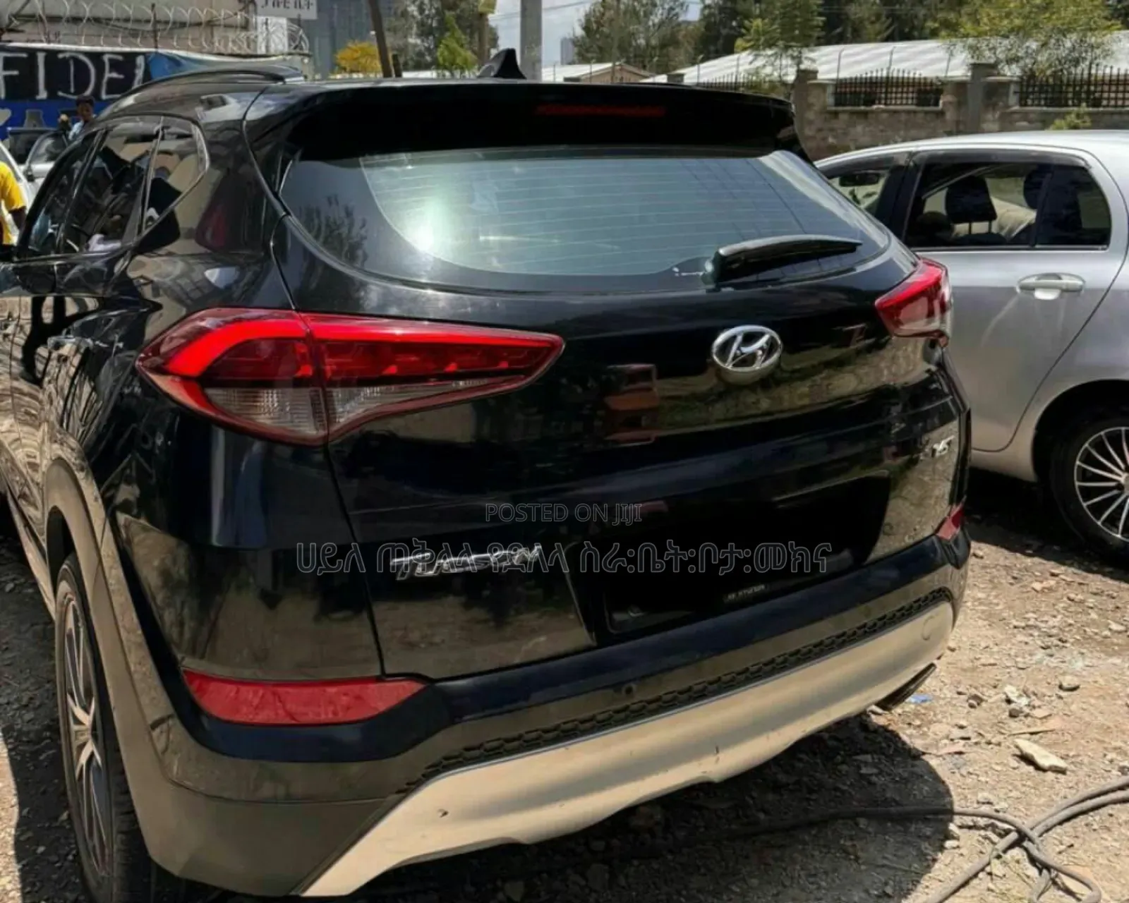 Hyundai Tucson 2017 Matt Black