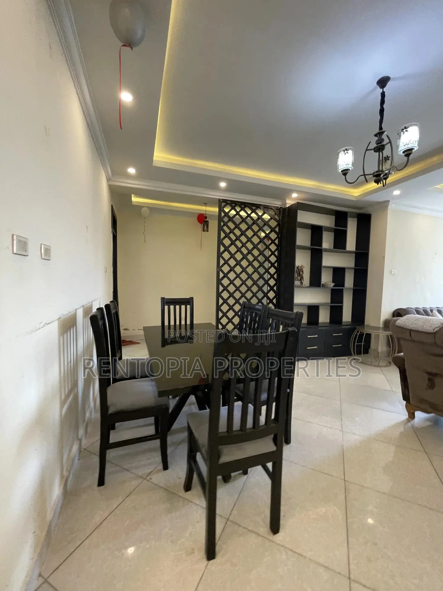 Furnished 4bdrm Apartment in Bole for rent