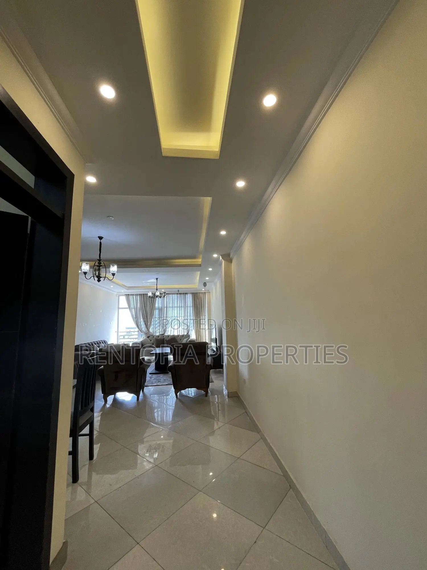 Furnished 4bdrm Apartment in Bole for rent