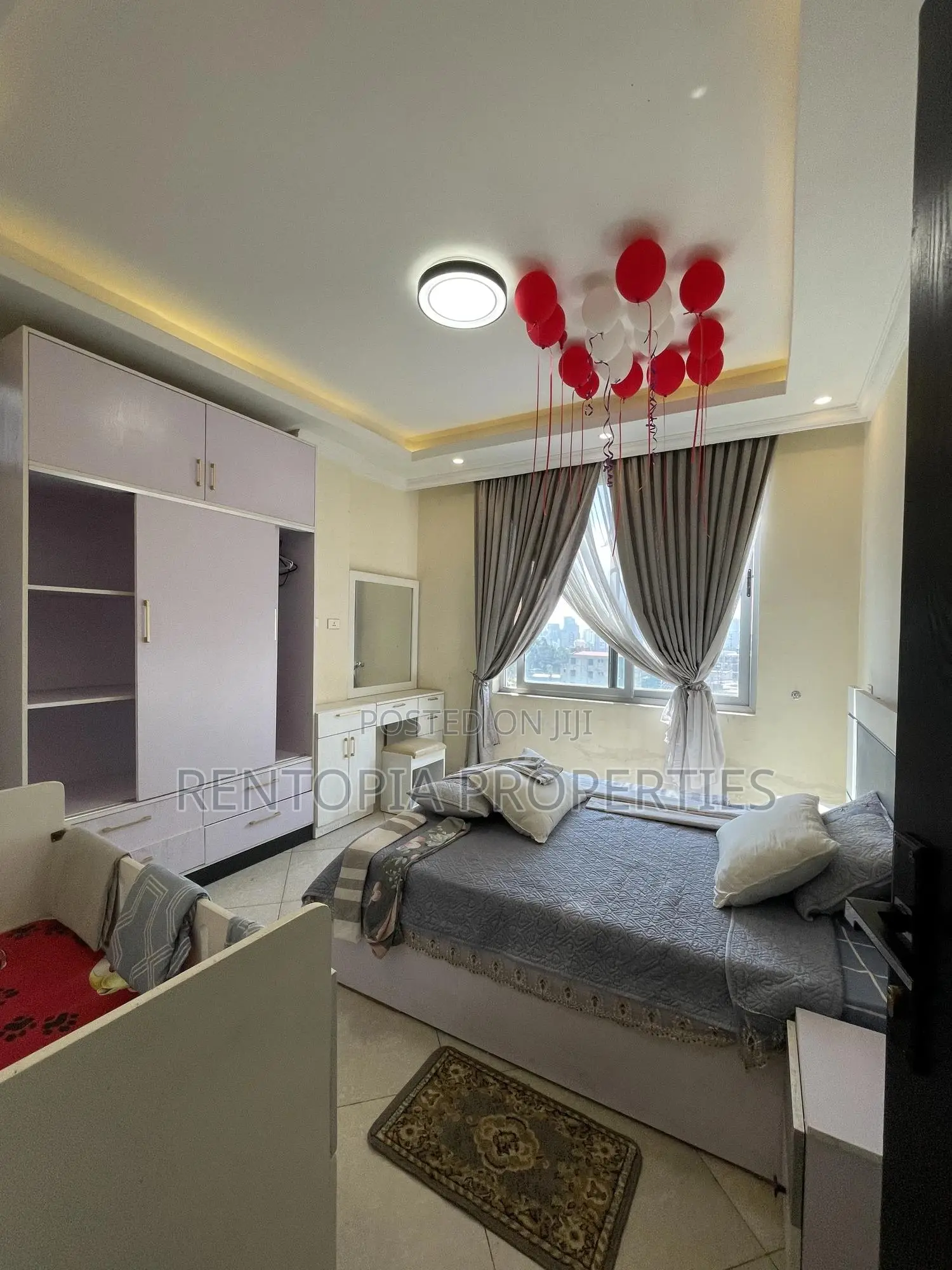 Furnished 4bdrm Apartment in Bole for rent