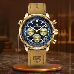 Poedagar Luxury Stainless Steel Watch For Men