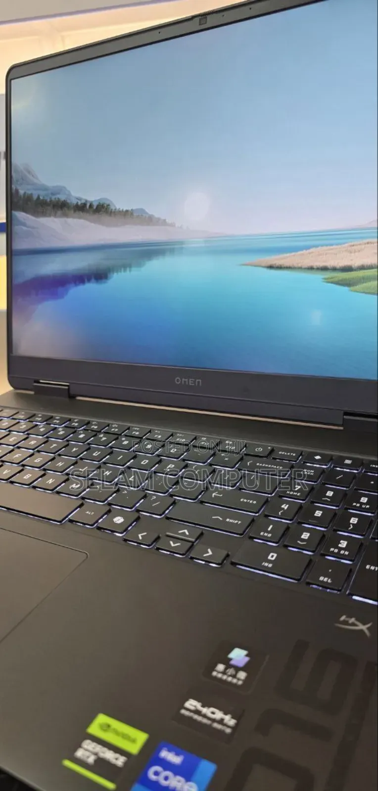 New Laptop HP Omen 16 16GB Intel Core I7 SSD 512GB