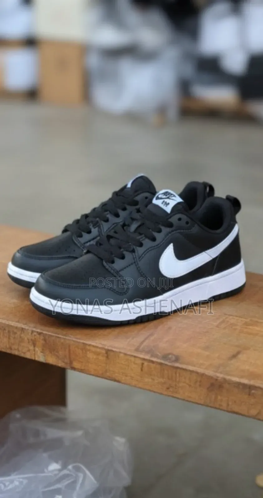Nike Dunk Low (Black/White "Panda" Style)