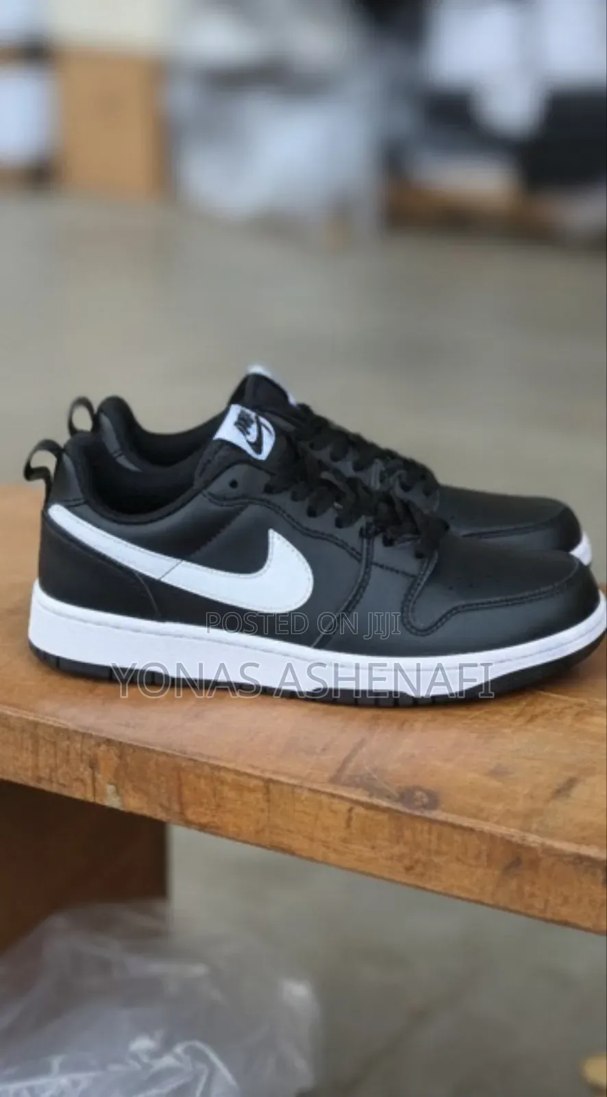 Nike Dunk Low (Black/White "Panda" Style)