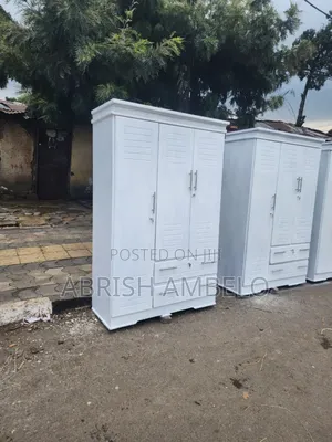 Photo - የልብስ Closet White 120cm