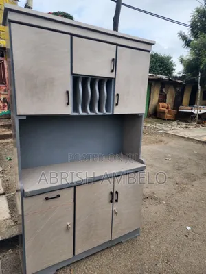 Laminate 120 New Kitchen Cabinet ነፃ ትራንስፖርት