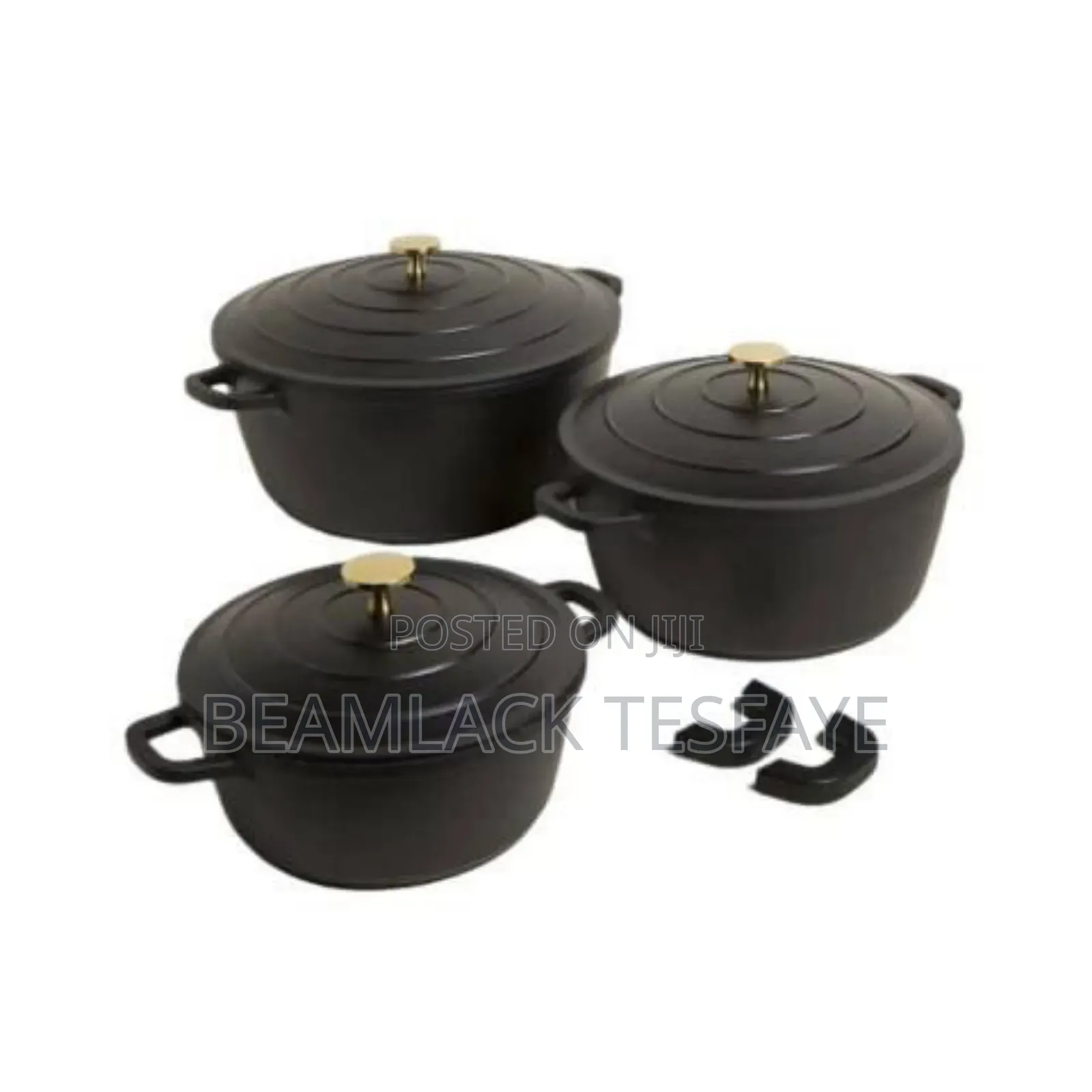 Momcoc 3pcs Non Stick Cookware