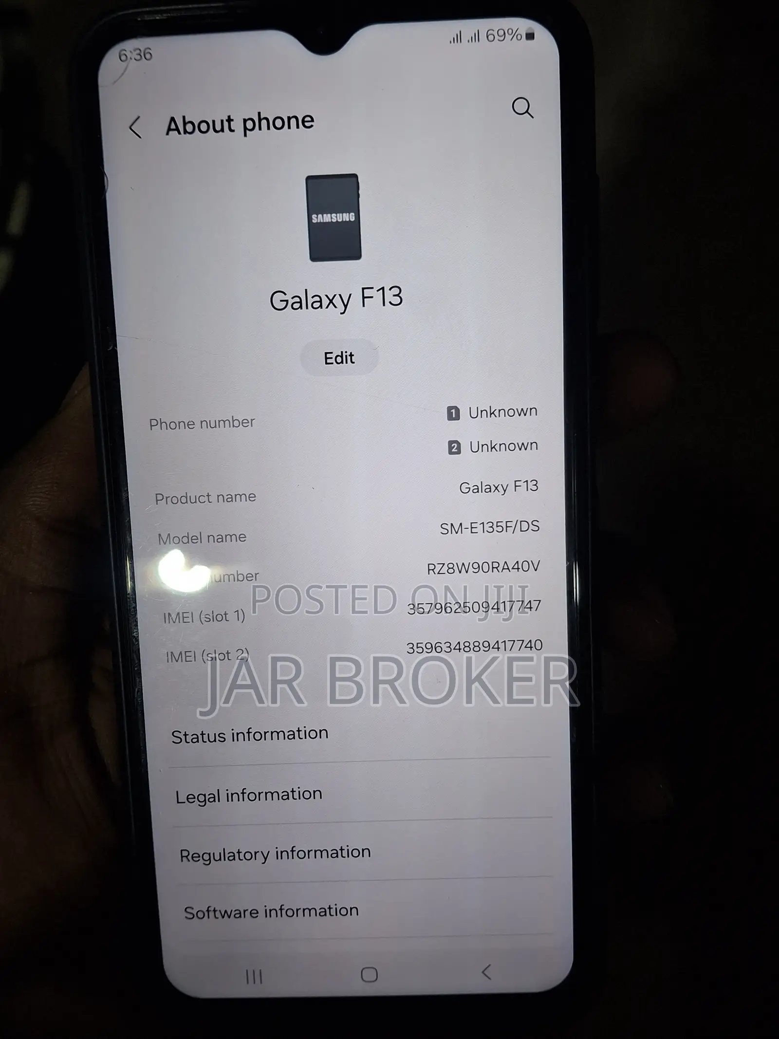 Samsung Galaxy F13 64 GB Blue