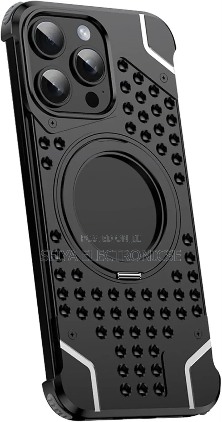 Metal Phone Case for an iPhone 16 Pro/Pro Max.