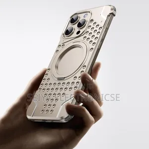 Metal Phone Case for an iPhone 16 Pro/Pro Max.