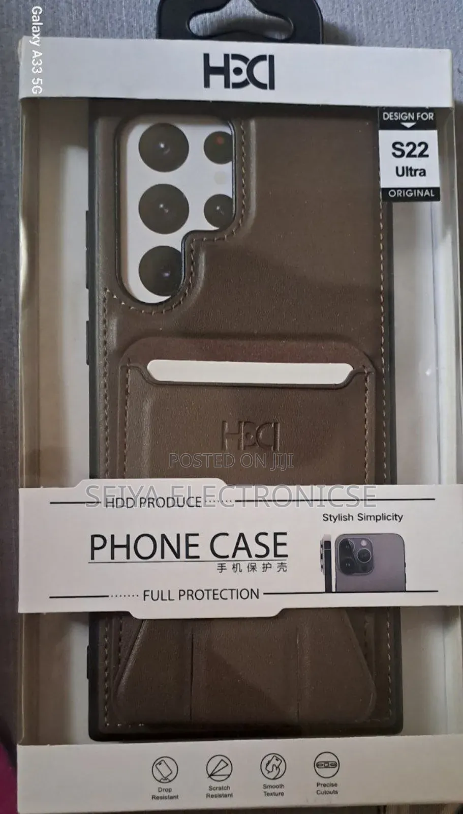 Samsung Ultra S25 Leather Case With In Wallet