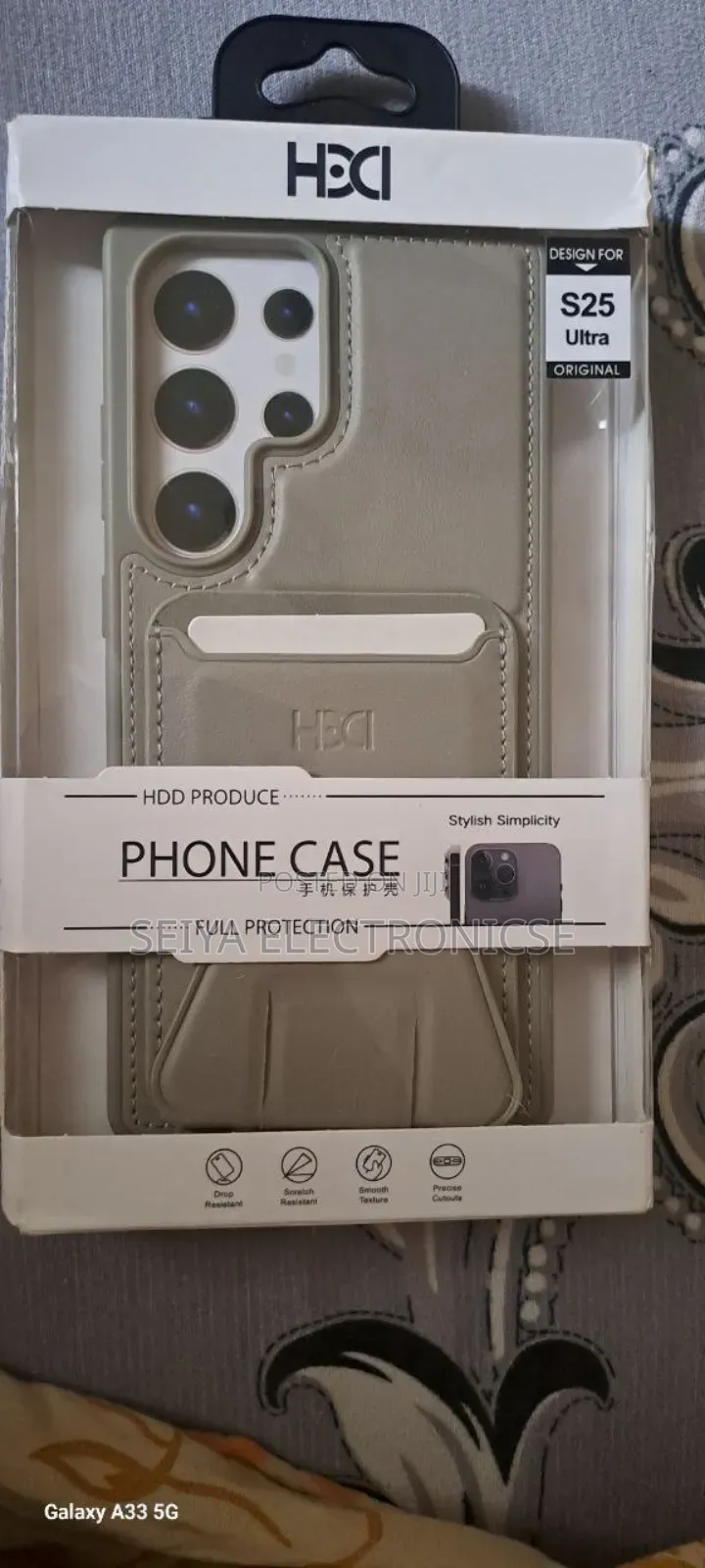 Samsung Ultra S25 Leather Case With In Wallet