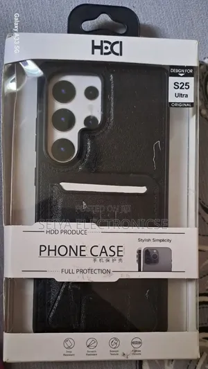 Samsung Ultra S25 Leather Case With In Wallet