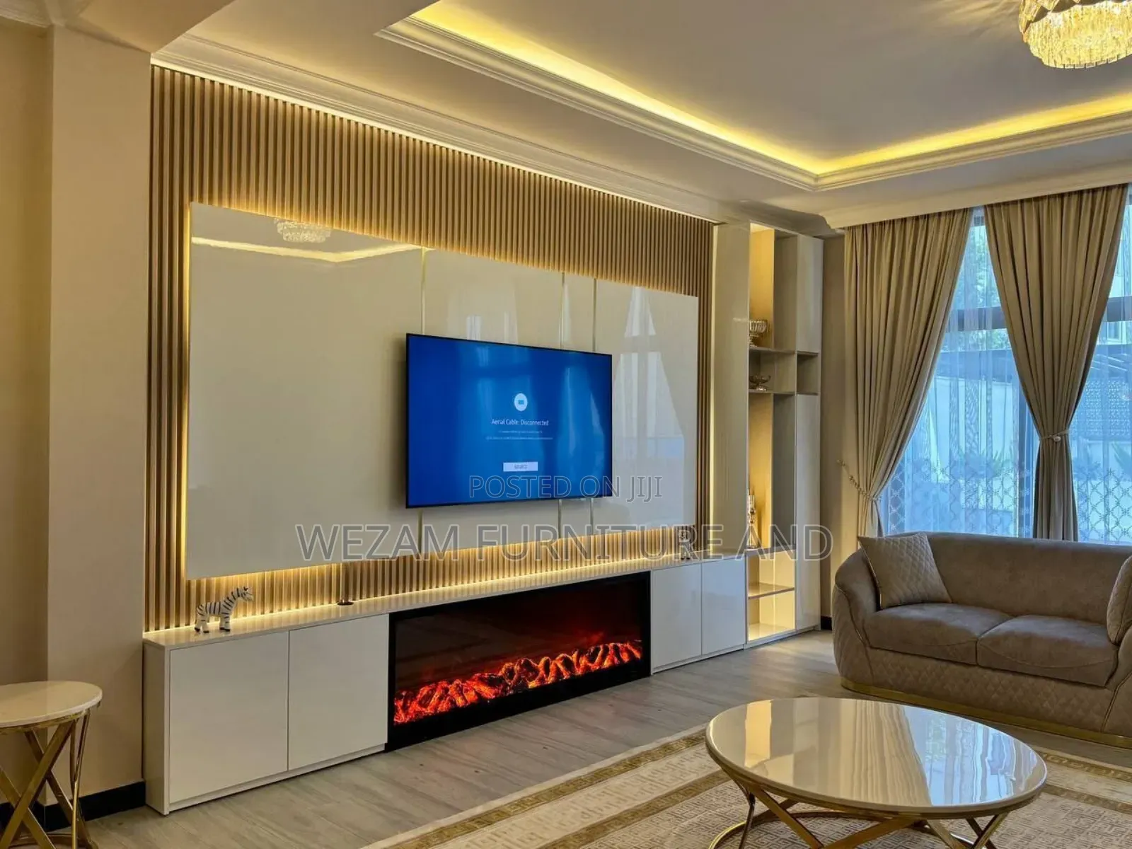 Tv Unit Wall Work