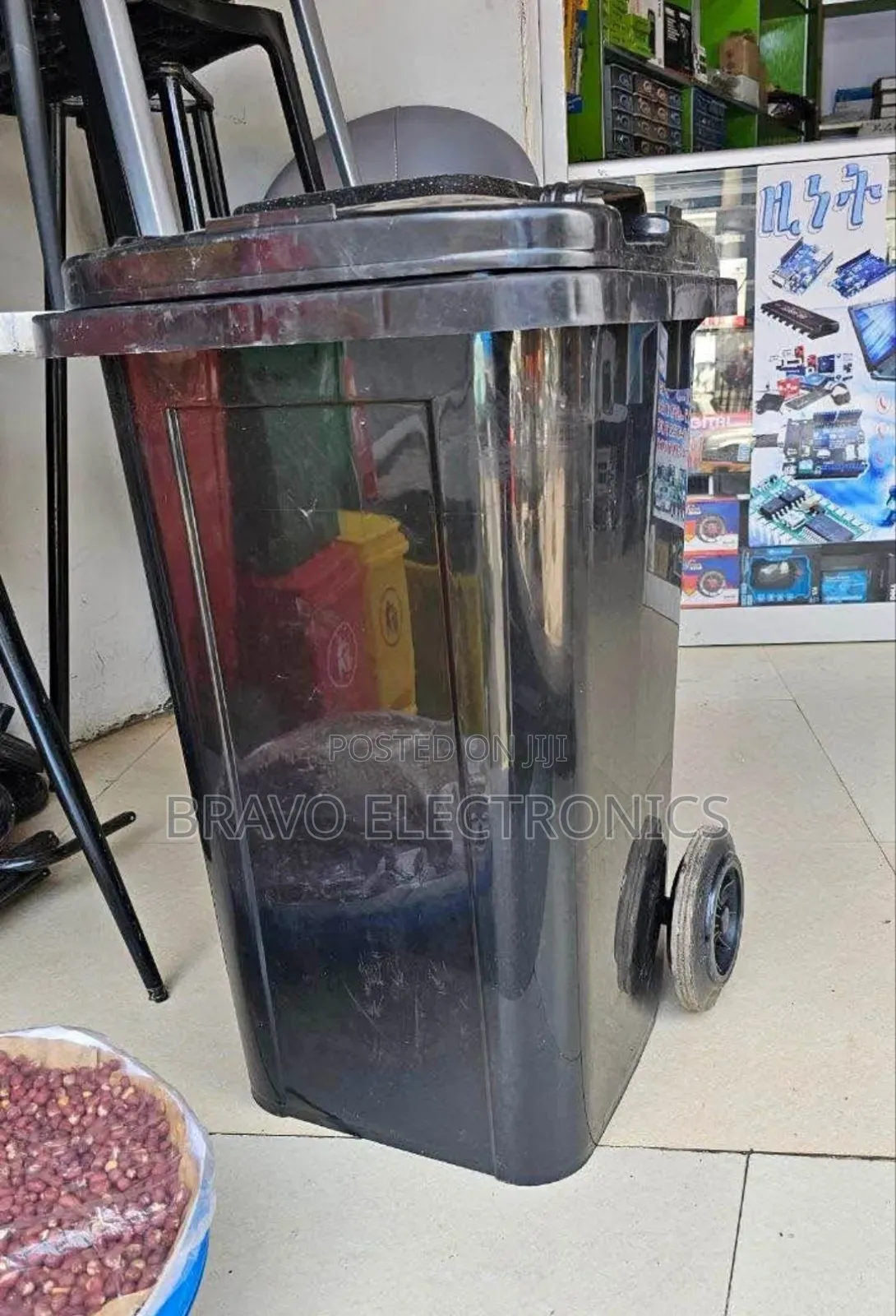 100l Dust Bin (Garbage Bin) – Strong Easy To Move!