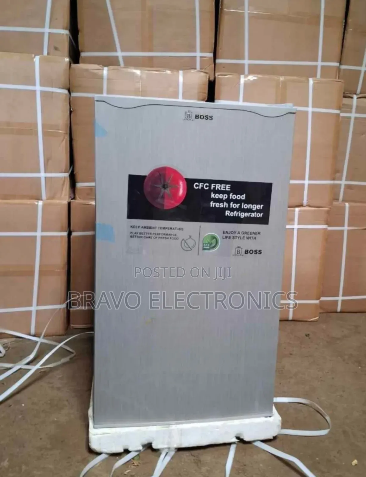 Boss One-Door Refrigerator – Compact Energy Efficient!