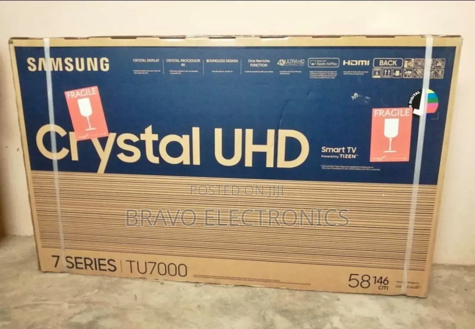 Samsung 58” Uhd Tv –Crystal Clear Picture Premium Quality!