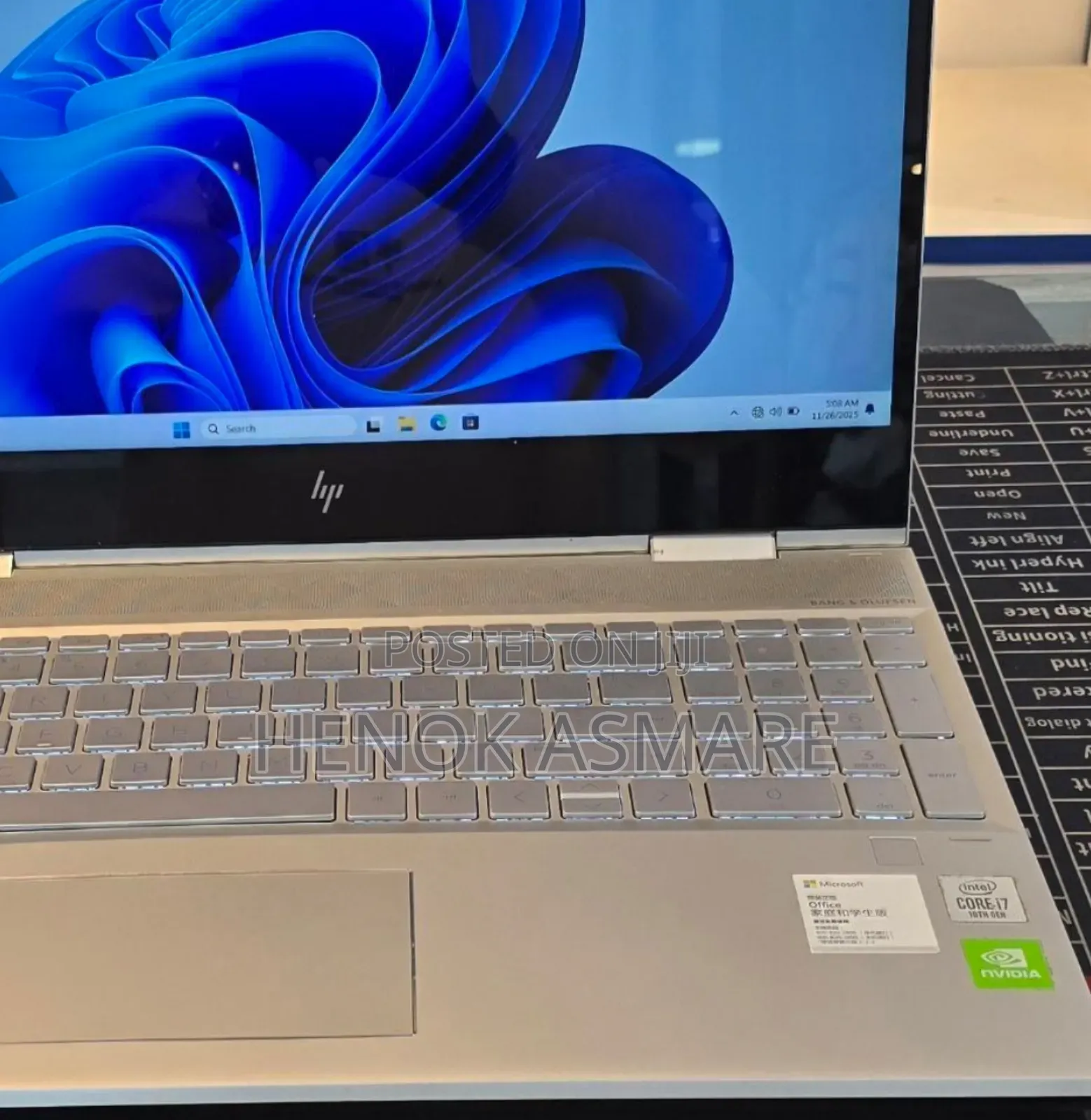 New Laptop HP Envy X360 16GB Intel Core I7 SSD 512GB