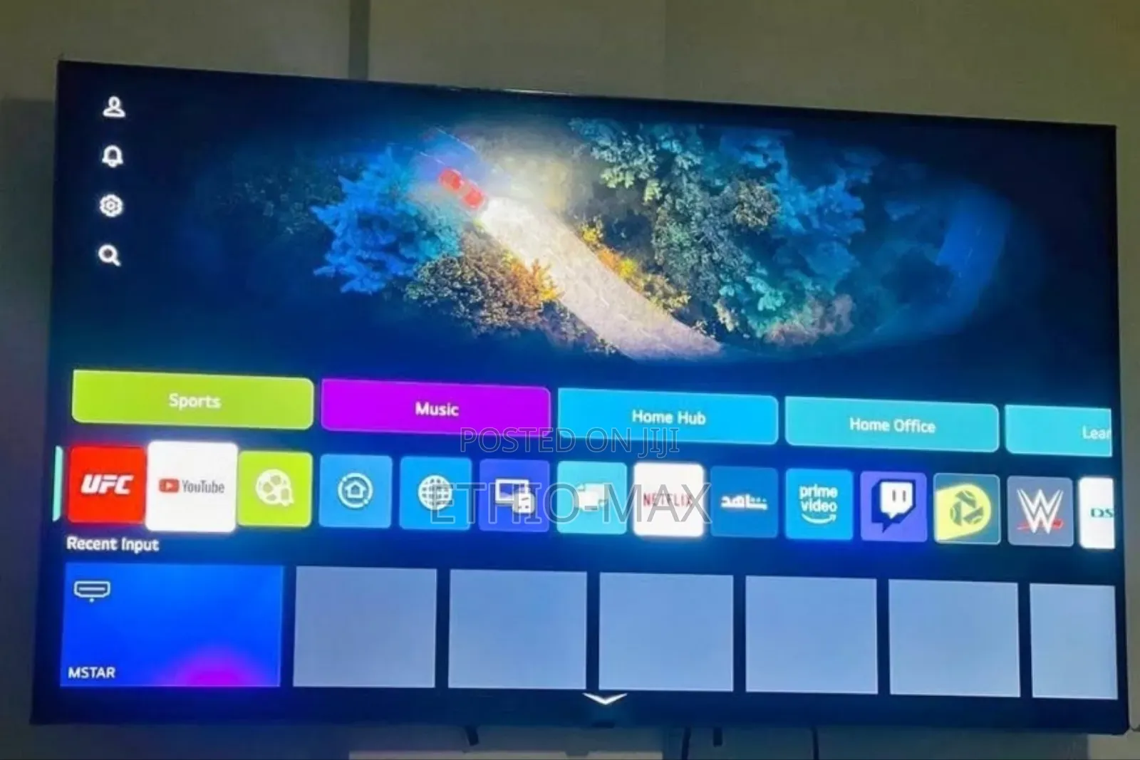 Enzo 55” Smart Qled Tv – Uhd | Big Screen | Frameless