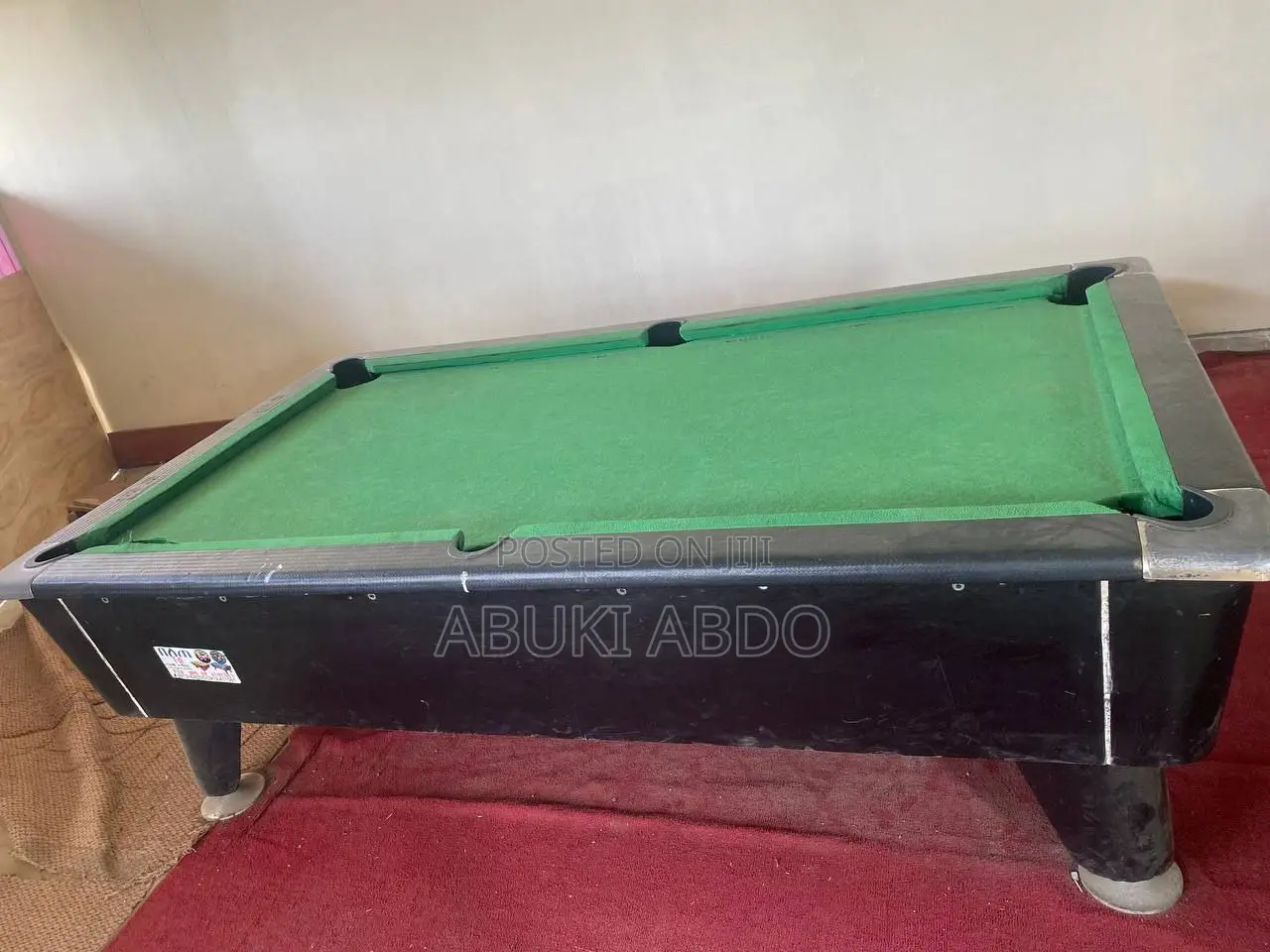 # Pool Table