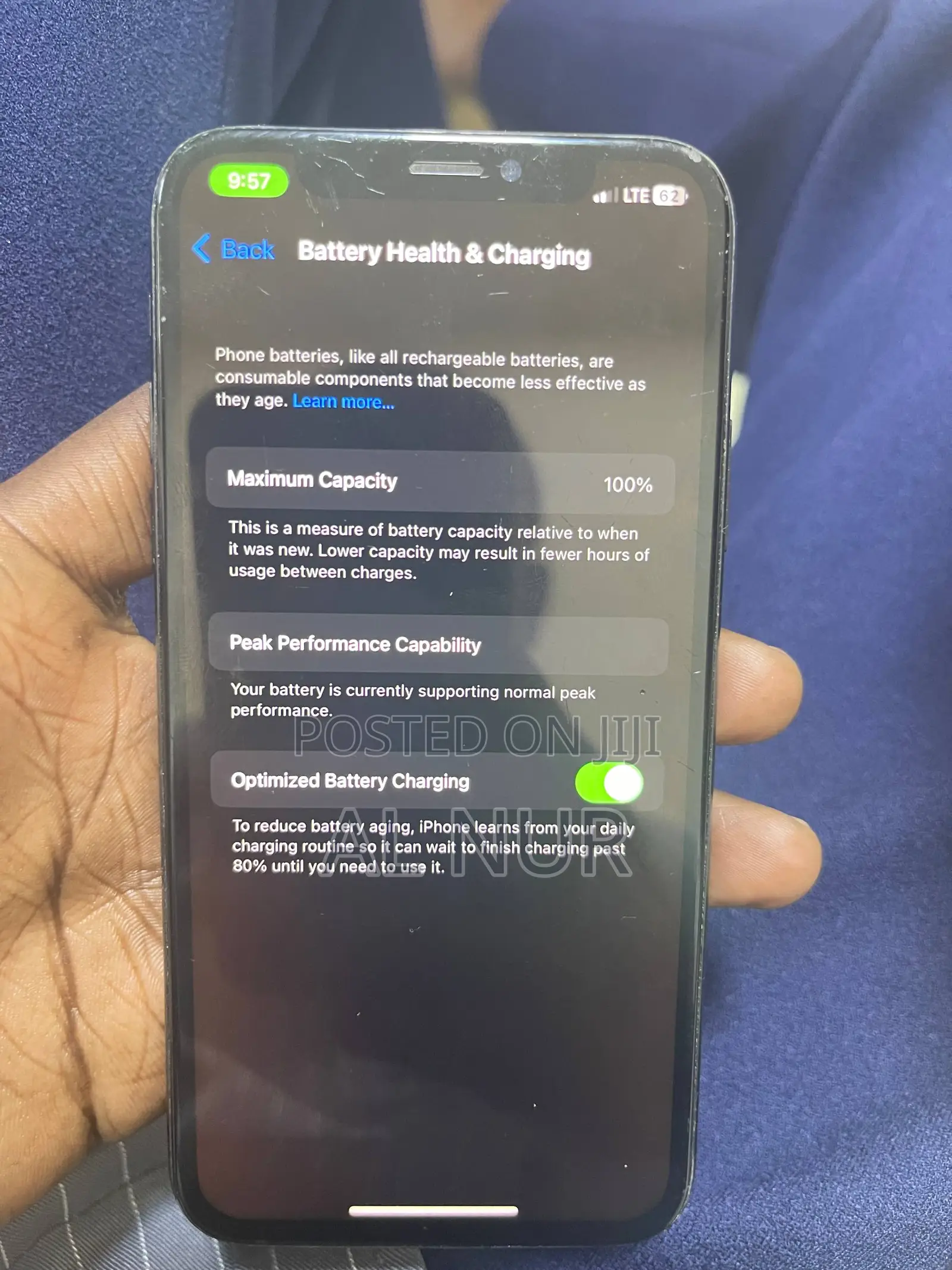 Apple iPhone X 256 GB Black